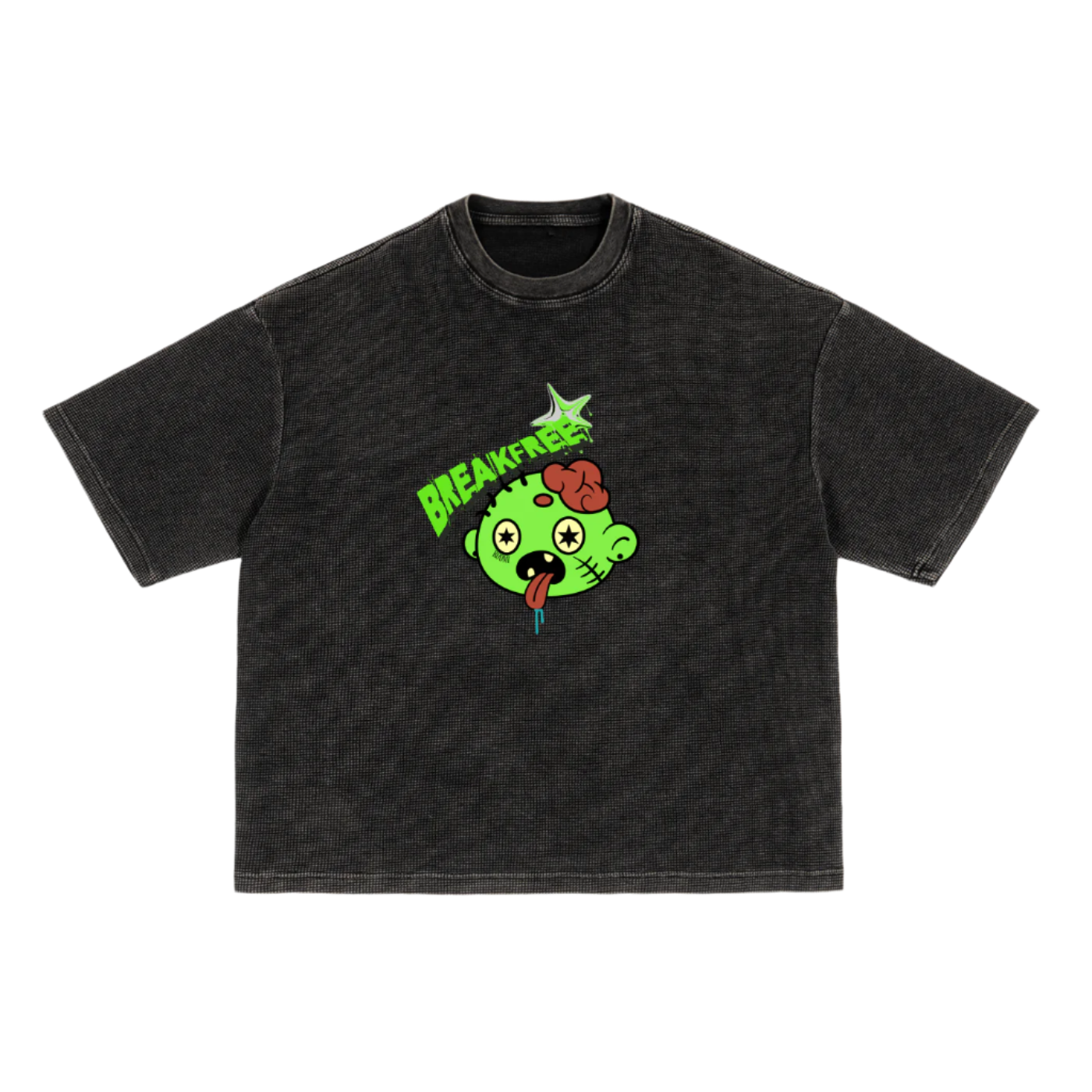 BreakFree-Zombi-Tee(Waffle-tex.)