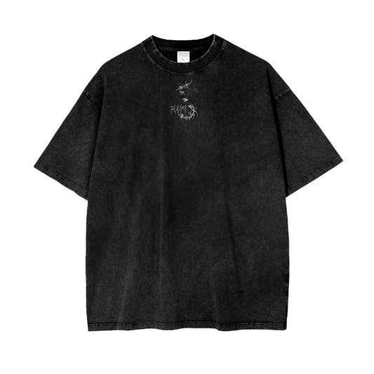 Acid Wash Oversize T-Shirt - 250 GSM